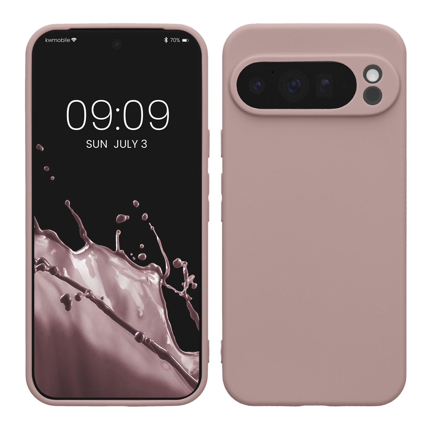 kwmobile Handyhülle für Google Pixel 10 Pro XL Hülle - weiches Handy Silikon Case - Schutzhülle Cover