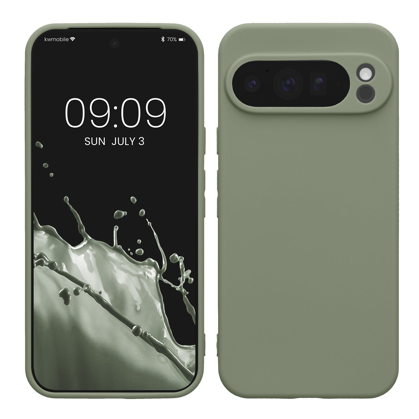kwmobile Handyhülle für Google Pixel 10 Pro XL Hülle - weiches Handy Silikon Case - Schutzhülle Cover