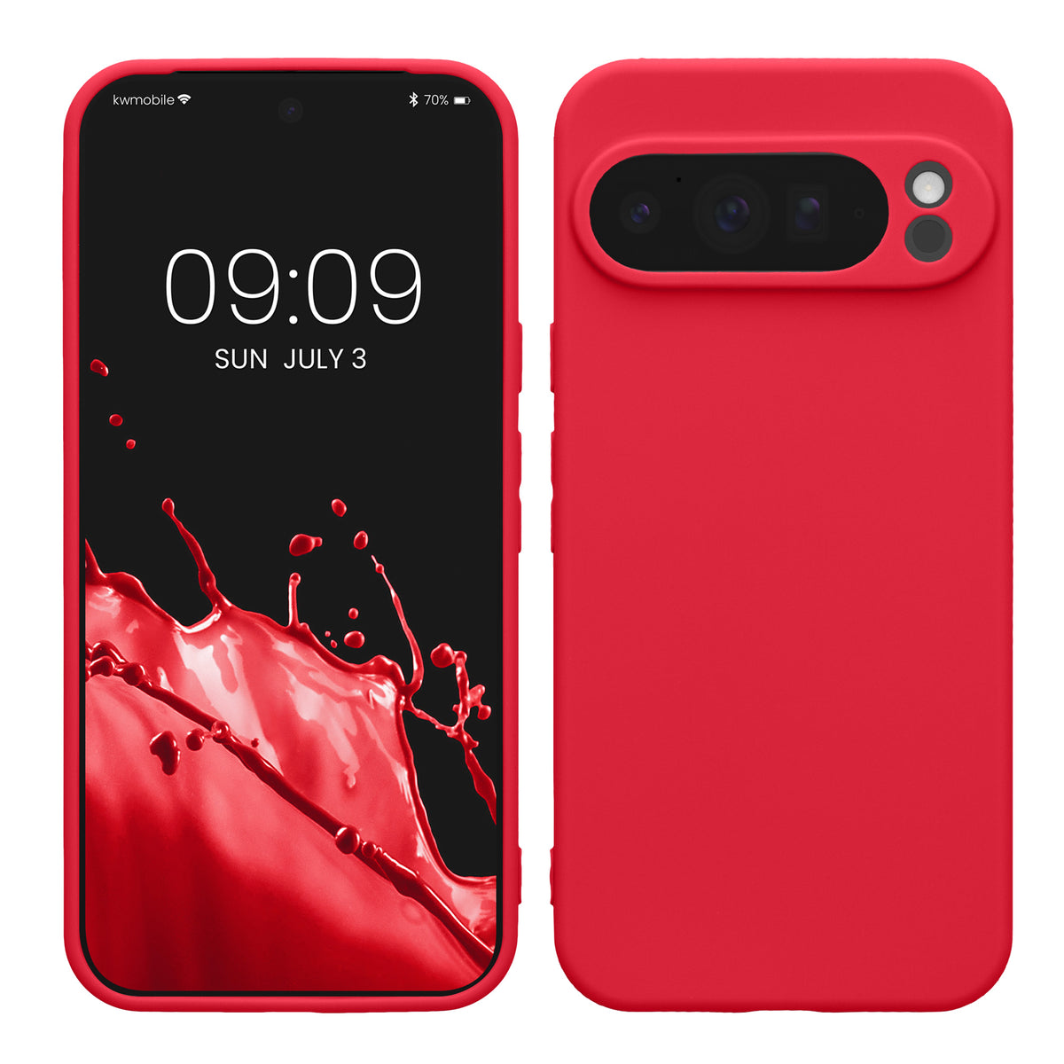 kwmobile Handyhülle für Google Pixel 10 Pro XL Hülle - weiches Handy Silikon Case - Schutzhülle Cover