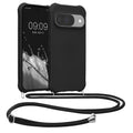 kwmobile Necklace Case kompatibel mit Google Pixel 10 / Pixel 10 Pro Hülle - Cover mit Kordel zum Umhängen - Silikon Schutzhülle
