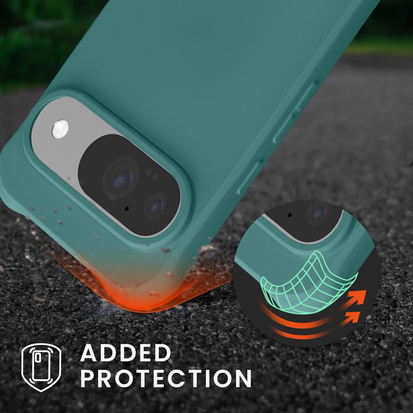 kwmobile Necklace Case kompatibel mit Google Pixel 10 / Pixel 10 Pro Hülle - Cover mit Kordel zum Umhängen - Silikon Schutzhülle