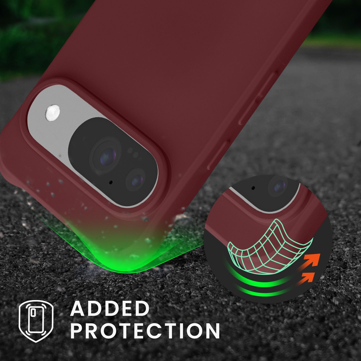 kwmobile Necklace Case kompatibel mit Google Pixel 10 / Pixel 10 Pro Hülle - Cover mit Kordel zum Umhängen - Silikon Schutzhülle