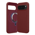 kwmobile Hülle kompatibel mit Google Pixel 10 Pro XL Hülle - magnetisches Silikon Case kompatibel mit MagSafe - Cover gummiert