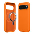 kwmobile Hülle kompatibel mit Google Pixel 10 Pro XL Hülle - magnetisches Silikon Case kompatibel mit MagSafe - Cover gummiert Fruity Orange Fruity Orange  