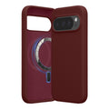 kwmobile Hülle kompatibel mit Google Pixel 10 / Pixel 10 Pro Hülle - magnetisches Silikon Case kompatibel mit MagSafe - Cover gummiert