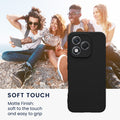 kwmobile Handyhülle für HONOR 400 Lite Hülle - weiches Handy Silikon Case - Schutzhülle Cover