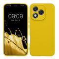 kwmobile Handyhülle für HONOR 400 Lite Hülle - weiches Handy Silikon Case - Schutzhülle Cover - Strahlend Gelb Strahlend Gelb  