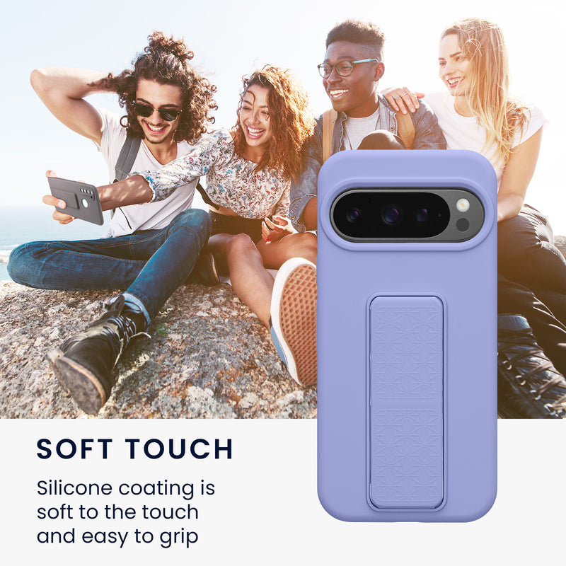 kwmobile Handyhülle für Google Pixel 10 / Pixel 10 Pro Hülle mit Fingerhalter und Stand