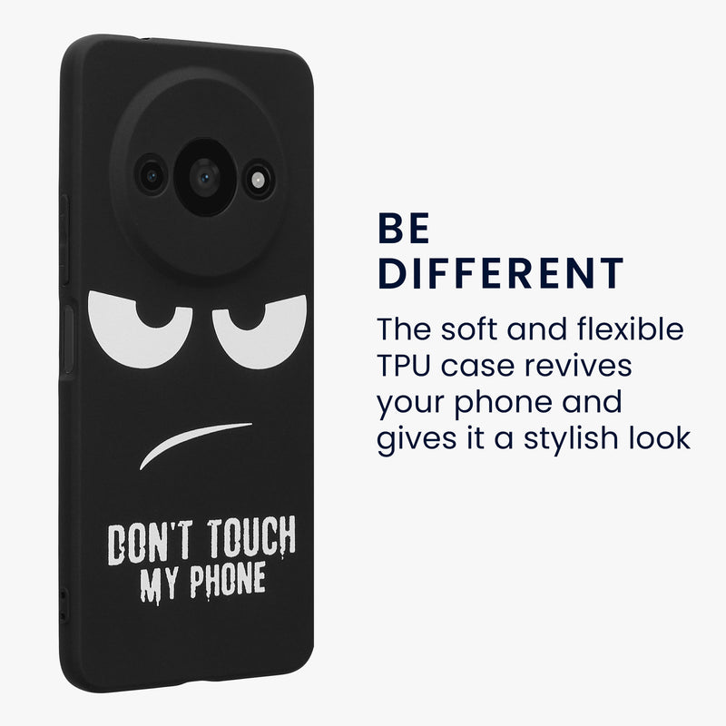 Xiaomi Redmi A3 Silikon Handyhülle Don't Touch My Phone