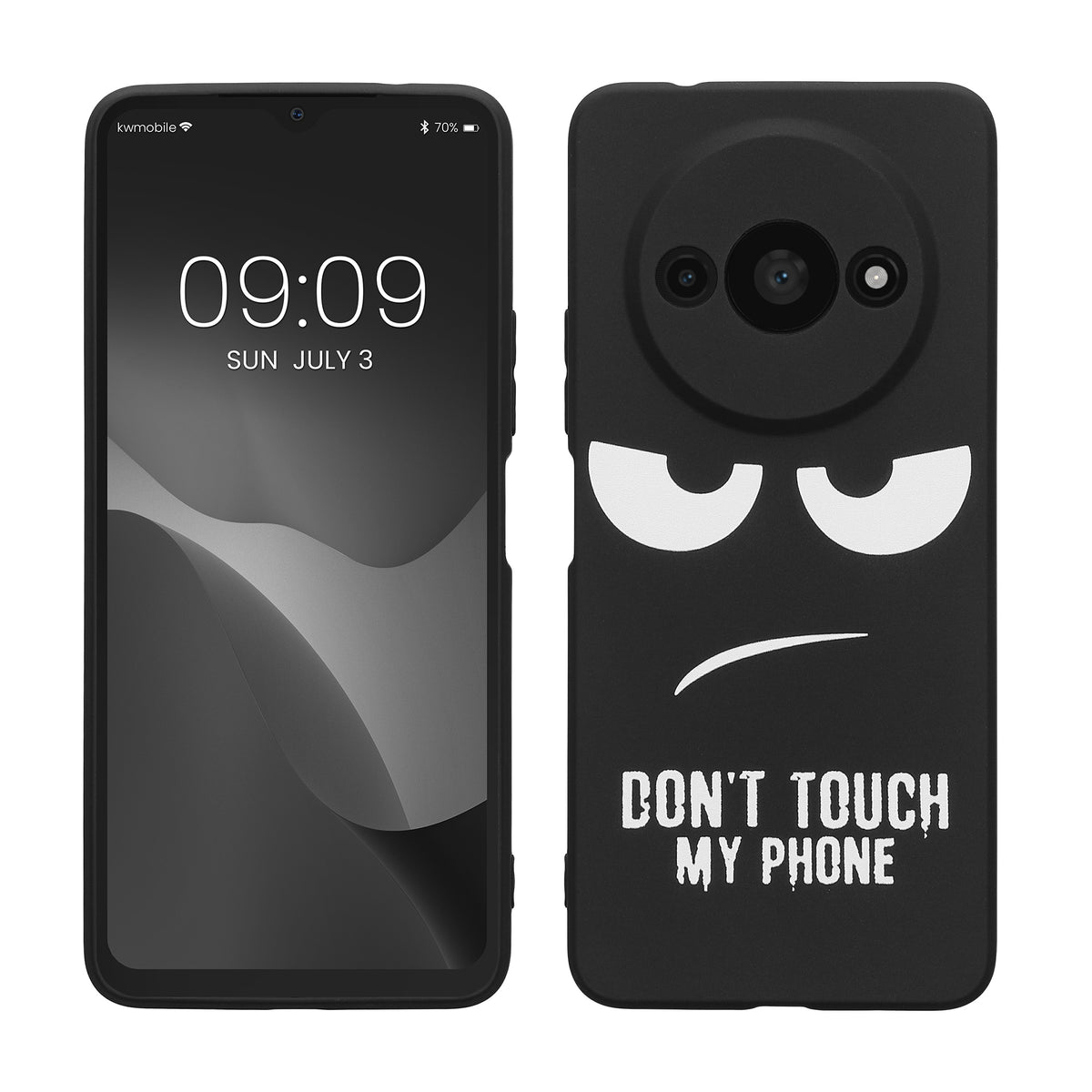 Xiaomi Redmi A3 Silikon Handyhülle Don't Touch My Phone