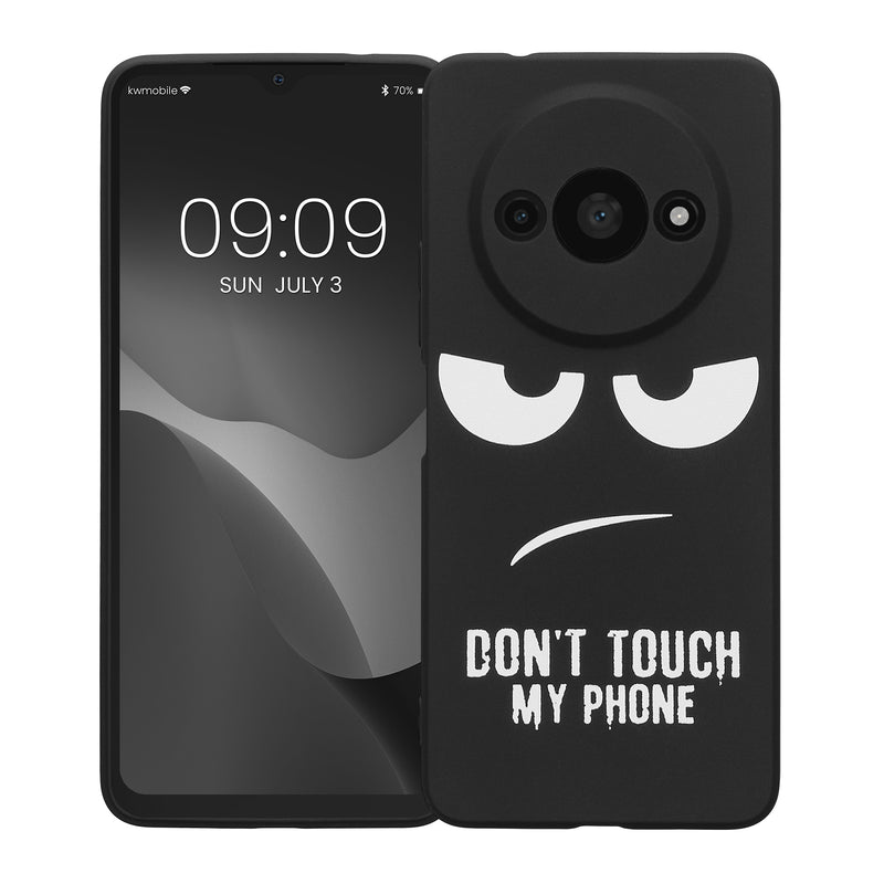 Xiaomi Redmi A3 Silikon Handyhülle Don't Touch My Phone
