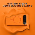 kwmobile Silikon Hülle für Google Pixel 10 / Pixel 10 Pro Handyhülle - Case Kompatibel mit MagSafe