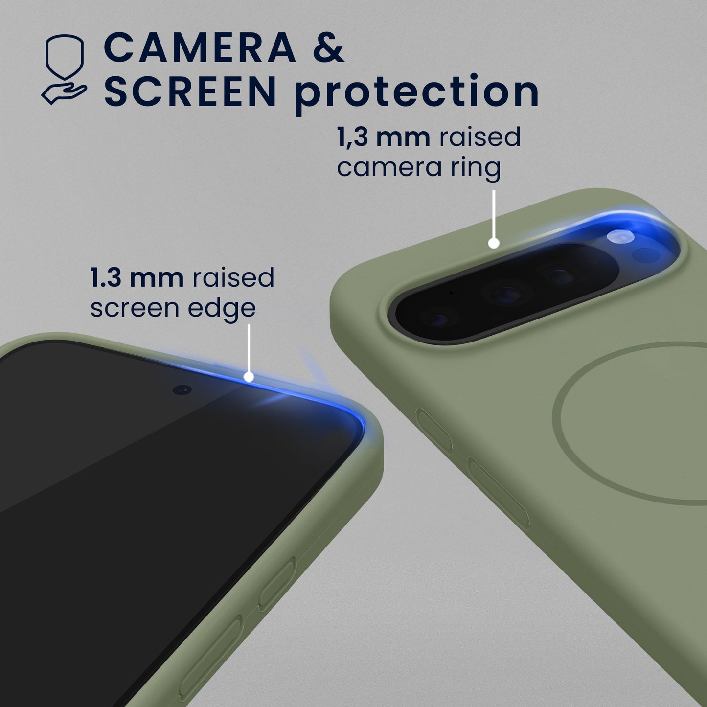 kwmobile Silikon Hülle für Google Pixel 10 Pro XL Handyhülle - Case Kompatibel mit MagSafe