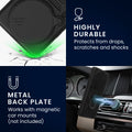 kwmobile Hülle für Xiaomi Redmi Note 14 Pro+ 5G / Redmi Note 14 Pro Plus 5G Case - Handyhülle mit 2 Schutzfolien - Kameraabdeckung und Ringhalter - Robustes Cover