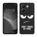 Xiaomi Poco M7 pro 5G Silikon Handyhülle Don't Touch My Phone