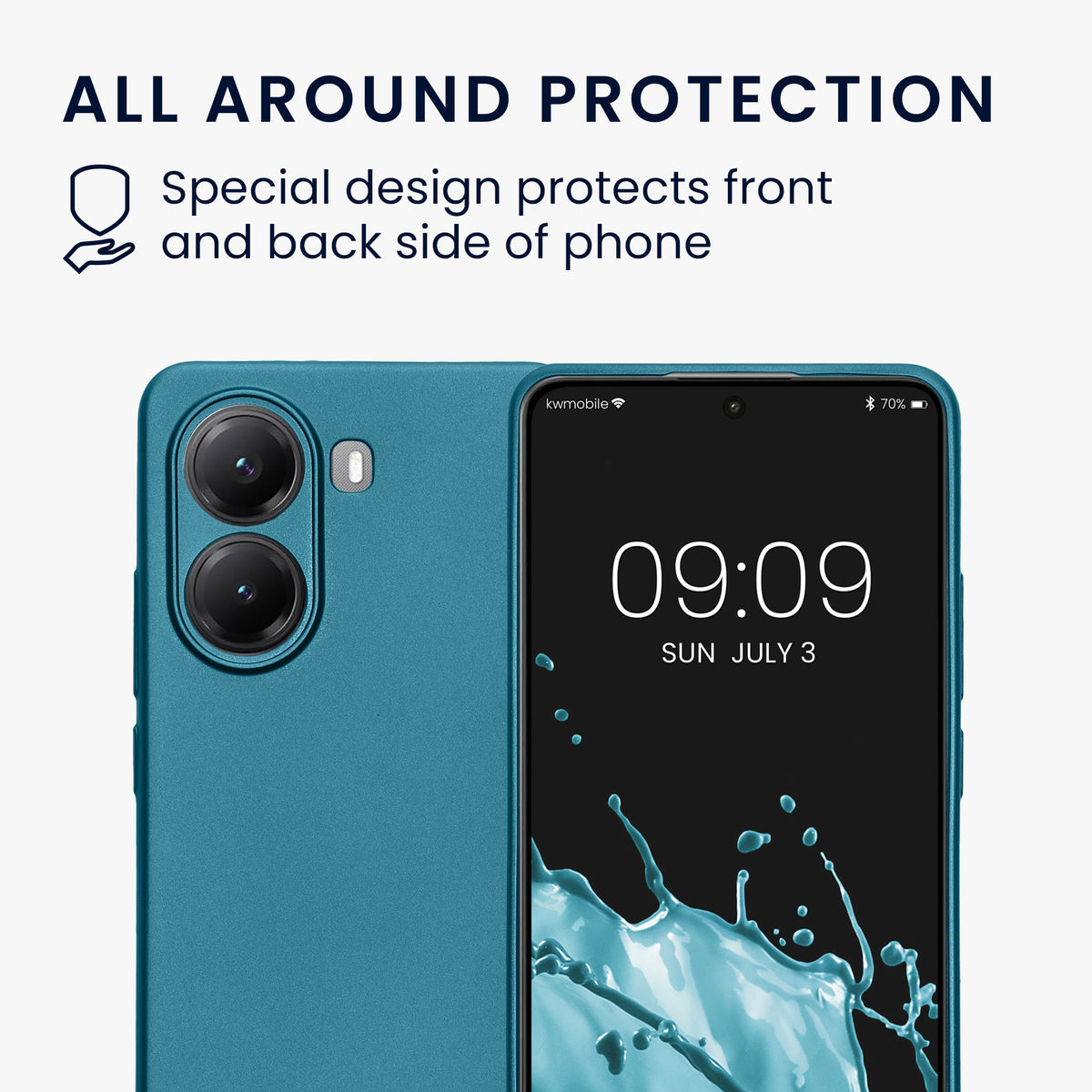 Xiaomi Poco X7 Pro 5G metallische Handyhülle