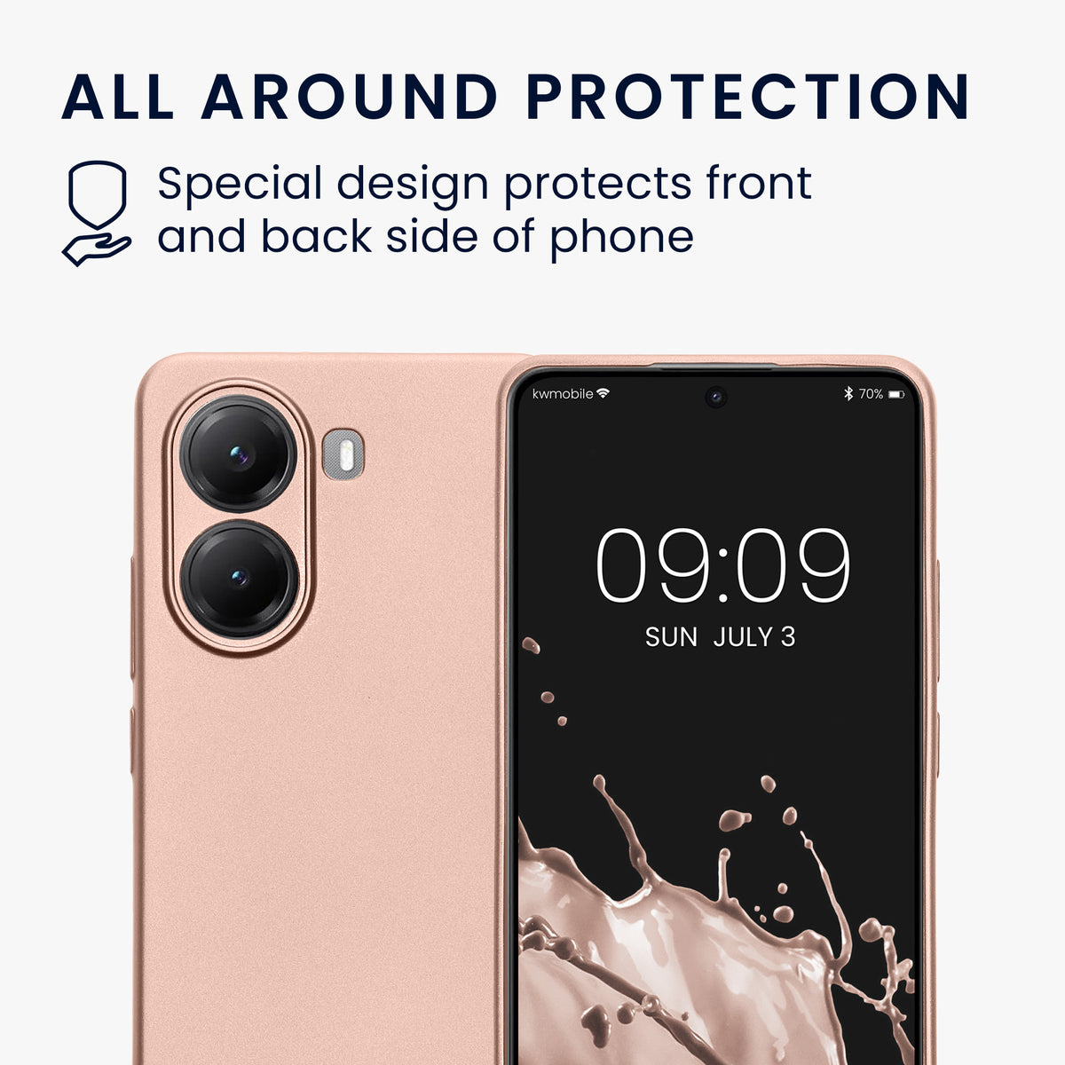 Xiaomi Poco X7 Pro 5G metallische Handyhülle