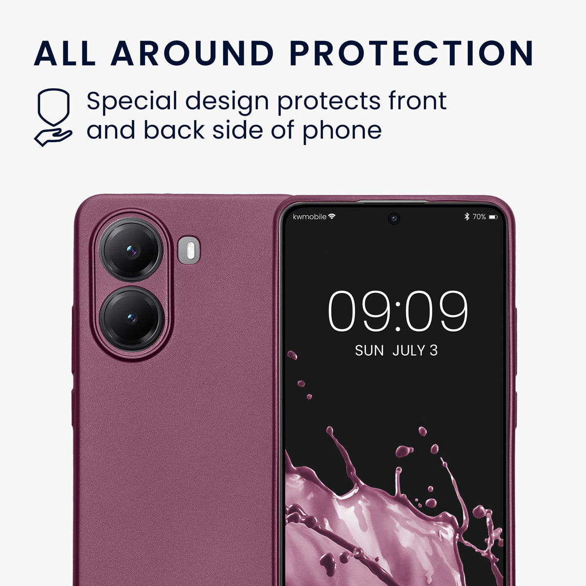 Xiaomi Poco X7 Pro 5G metallische Handyhülle