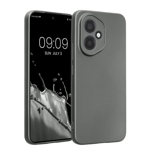 kwmobile Handyhülle kompatibel mit HONOR 400 Hülle - weiche Silikon Case metallisch schimmernd
