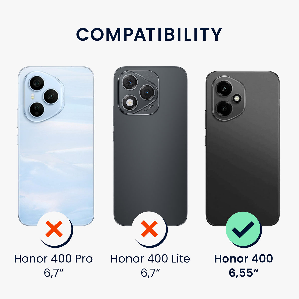 HONOR 400 metallische Handyhülle