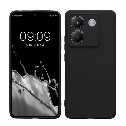 kwmobile Handyhülle für Xiaomi Poco M7 pro 5G Hülle - weiches Handy Silikon Case - Schutzhülle Cover