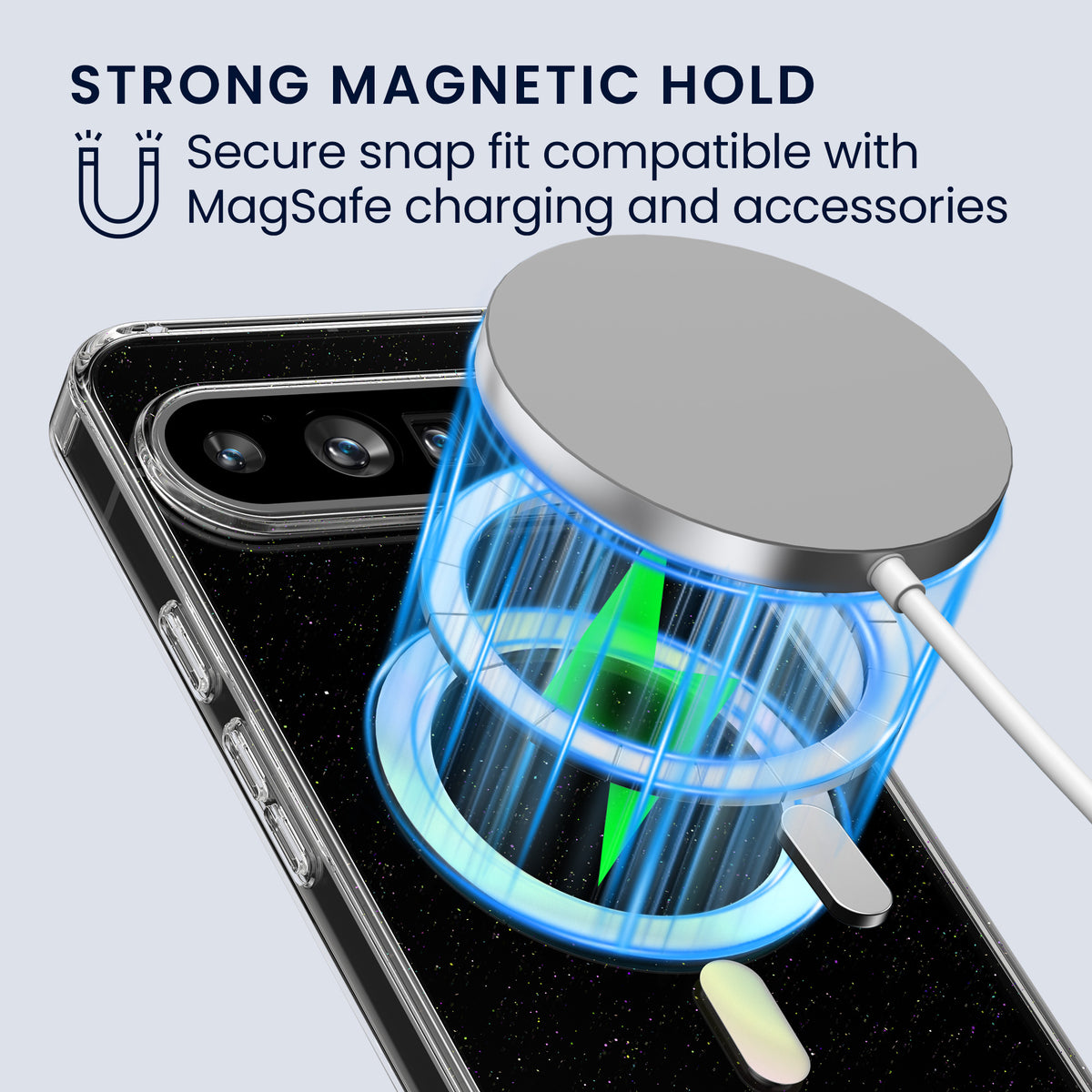 Google Pixel 10 / Pixel 10 Pro Hardcase mit TPU Bumper mit MagSafe