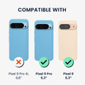 Google Pixel 9 / Pixel 9 Pro mit MagSafe Hard Case mit TPU Bumper