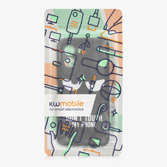 Xiaomi Poco M7 4G Silikon Handyhülle Don't Touch My Phone