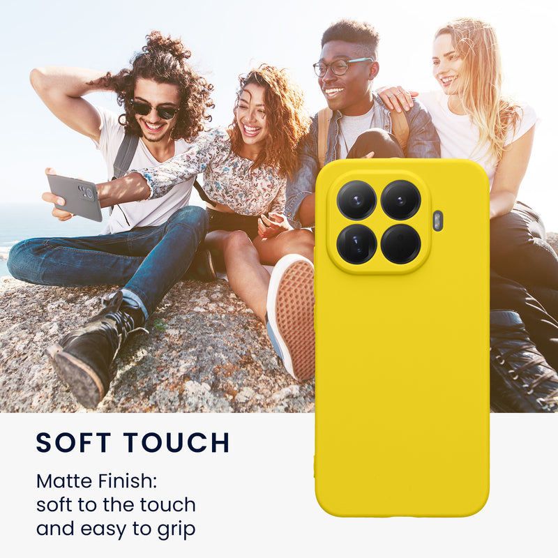 kwmobile Handyhülle für Xiaomi 15T Pro Hülle - weiches Handy Silikon Case - Schutzhülle Cover