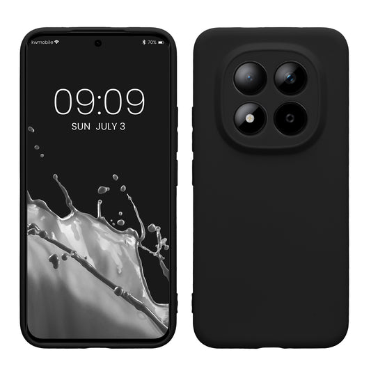kwmobile Handyhülle für Xiaomi Redmi Note 15 Pro+ 5G / Poco M8 Pro 5G Hülle - weiches Handy Silikon Case - Schutzhülle Cover