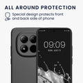 kwmobile Handyhülle für Xiaomi Redmi Note 15 Pro+ 5G / Poco M8 Pro 5G Hülle - weiche Silikon Case metallisch schimmernd - Schutzhülle Cover