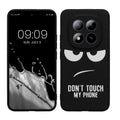 Silikon Handyhülle für Xiaomi Redmi Note 15 Pro+ 5G / Poco M8 Pro 5G Don't Touch My Phone