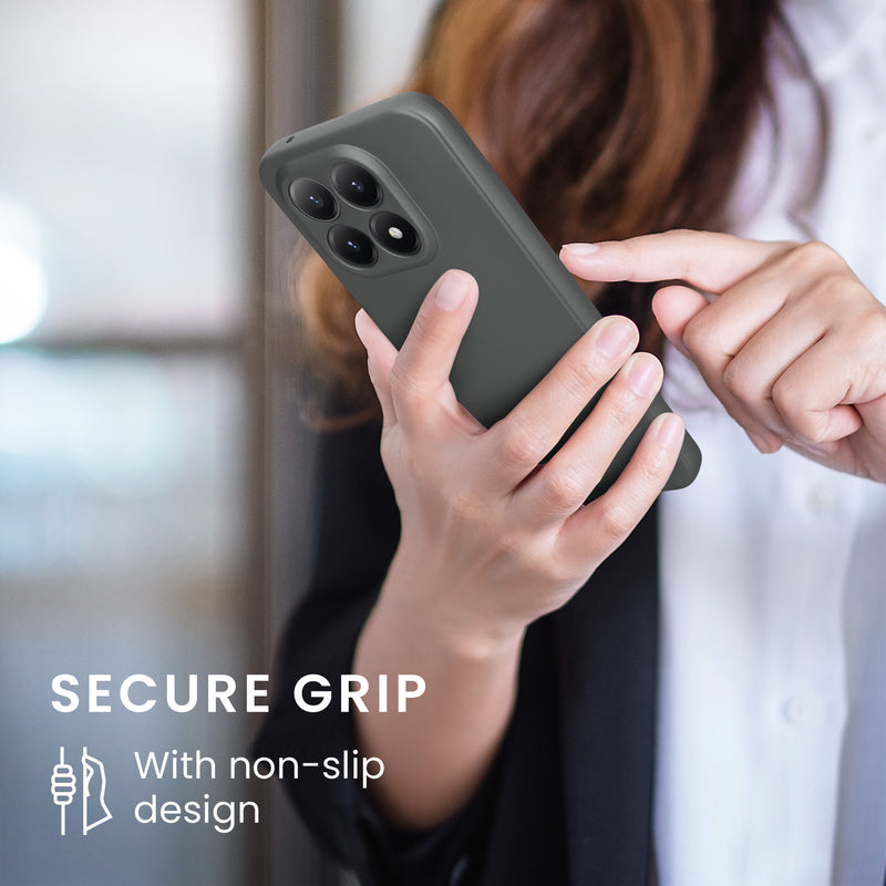 kwmobile Handyhülle für Xiaomi 15T Hülle - weiche Silikon Case metallisch schimmernd - Schutzhülle Cover