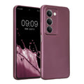 kwmobile Handyhülle für Xiaomi Redmi 15 5G Hülle - weiche Silikon Case metallisch schimmernd - Schutzhülle Cover - Metallic Lavendel Metallic Lavendel  