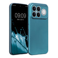 Metallic Karibikblau