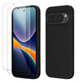 Google Pixel 10 / Pixel 10 Pro Silikon Handyhülle Schwarz