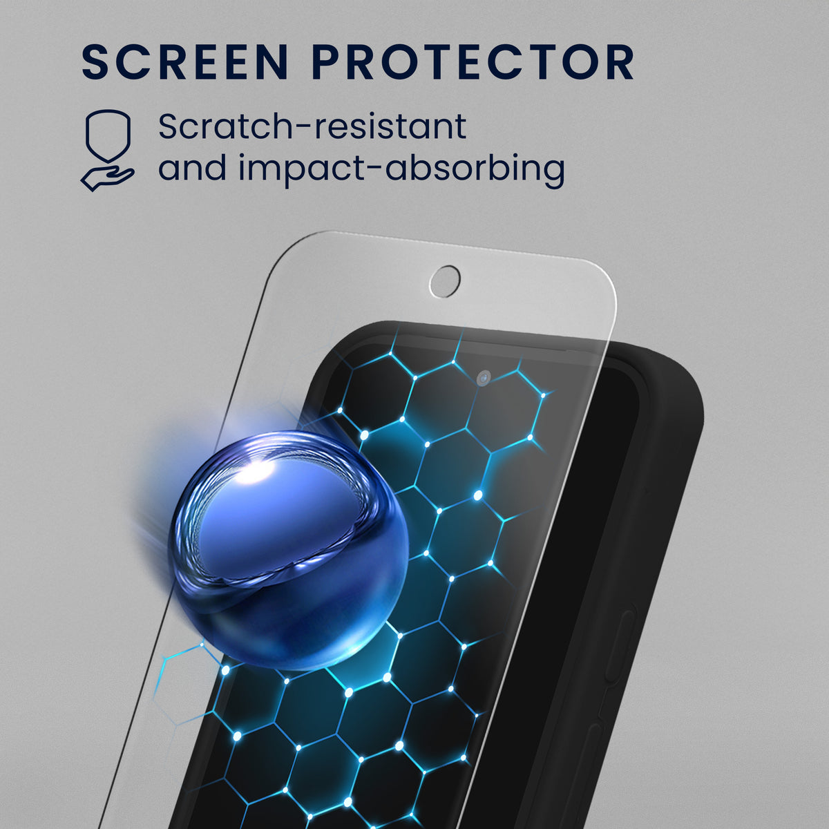 Google Pixel 9 / Pixel 9 Pro Silikon Handyhülle KWM0000215P001C