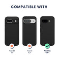 Google Pixel 9a Silikon Handyhülle + 2x Schutzglas KWM0000215R001C