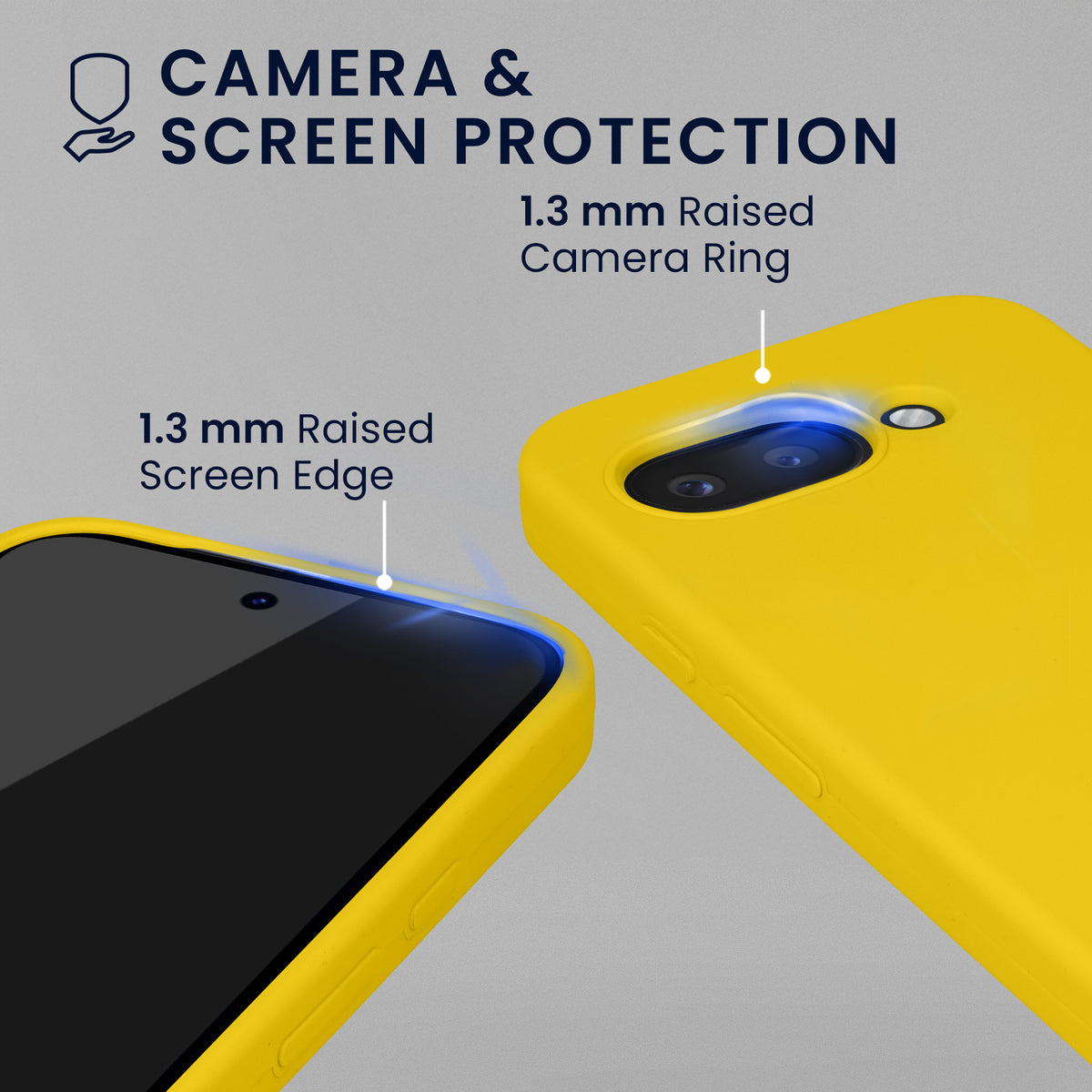 Google Pixel 9a Silikon Handyhülle + 2x Schutzglas KWM0000215R002C