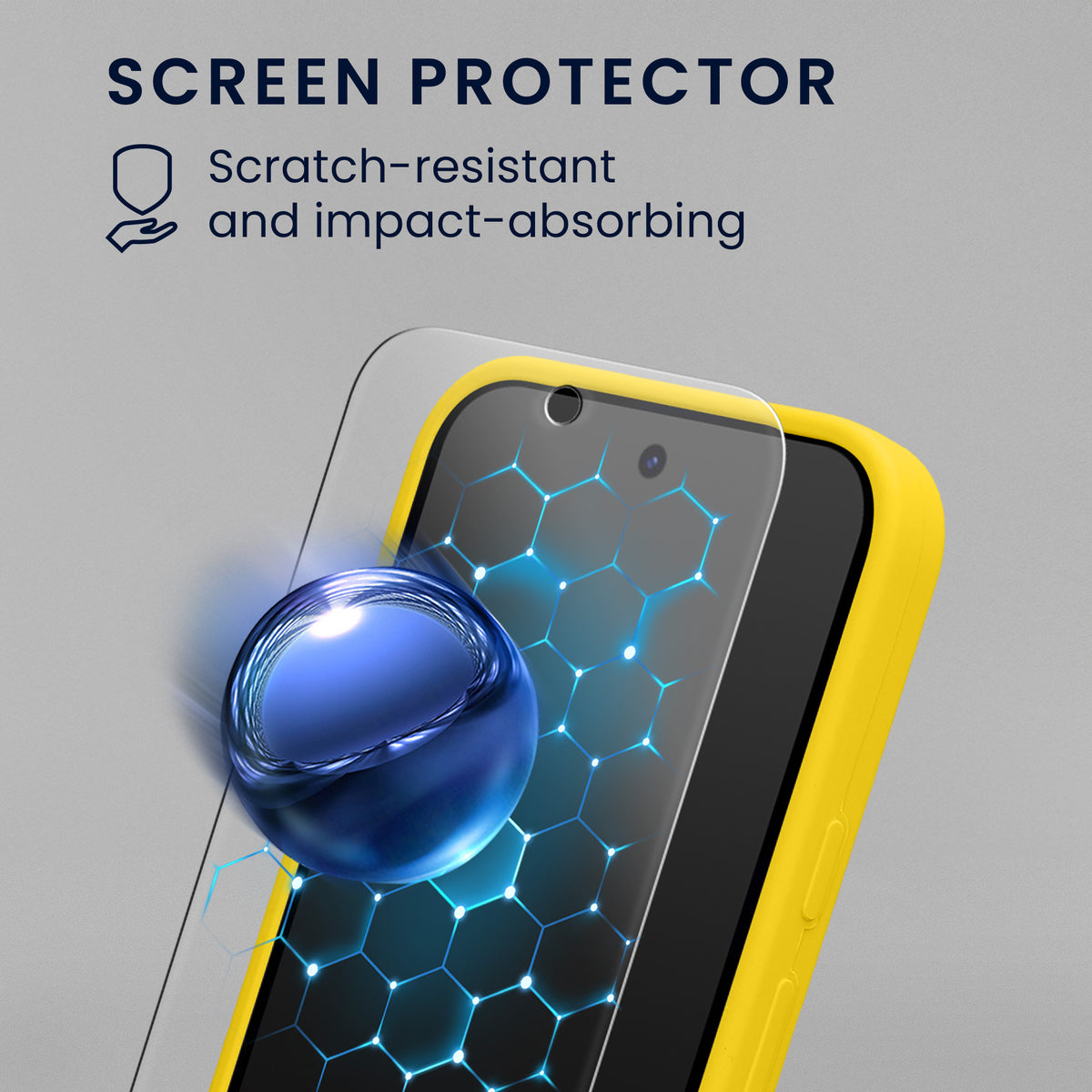 Google Pixel 9a Silikon Handyhülle + 2x Schutzglas KWM0000215R002C