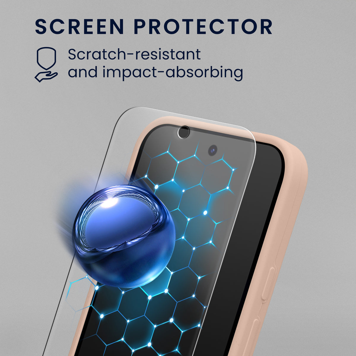 Google Pixel 9a Silikon Handyhülle + 2x Schutzglas KWM0000215R003C