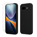 Google Pixel 10a Silikon Handyhülle + 2x Schutzglas KWM0000215S001C