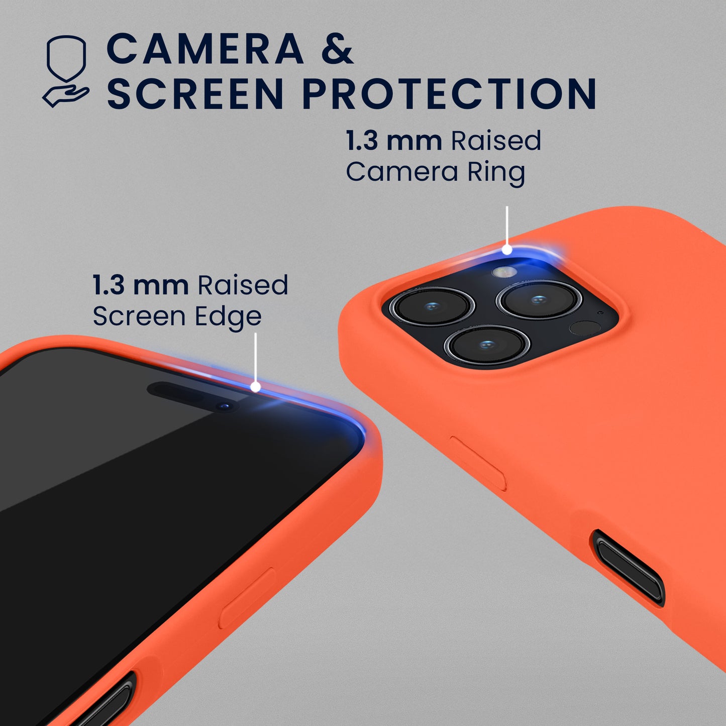 kwmobile Hülle iPhone 16 Pro Leuchtende Koralle