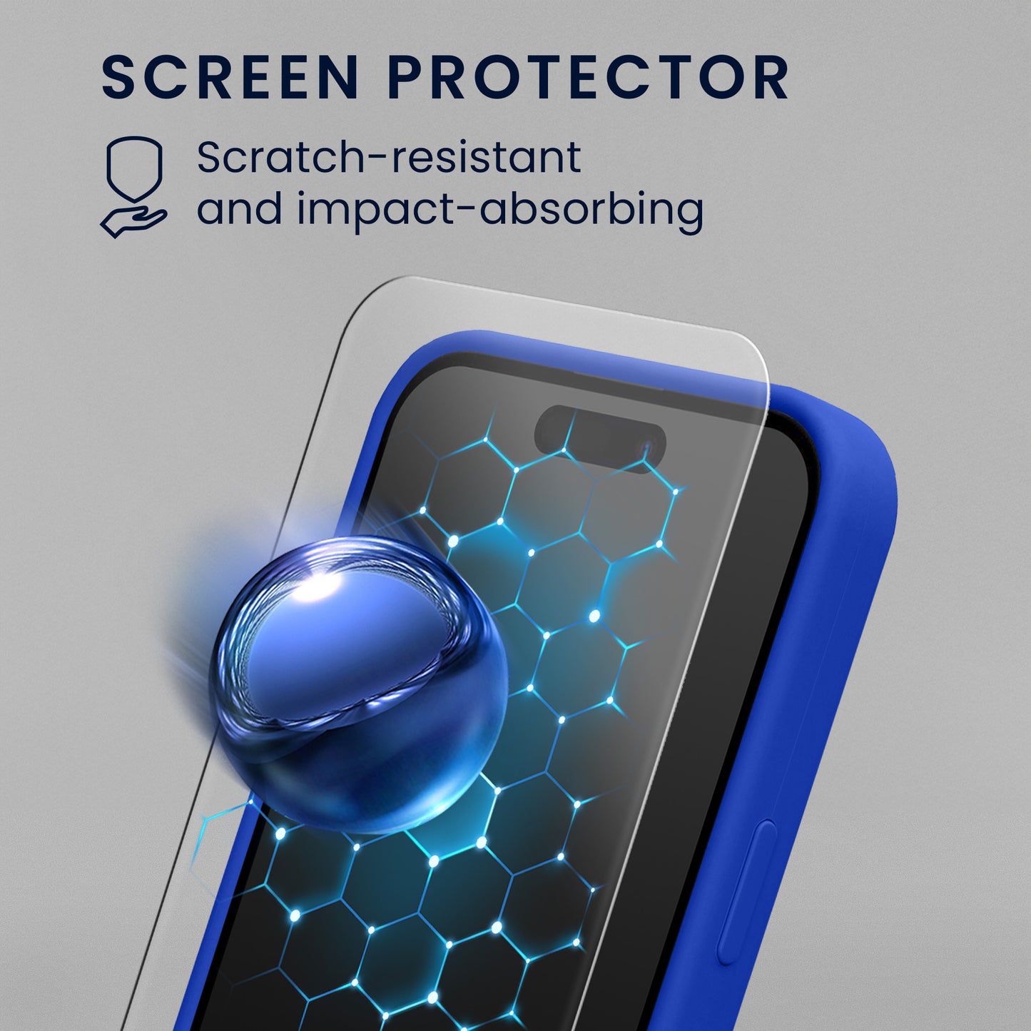 kwmobile Hülle iPhone 16 Pro Baltik Blau