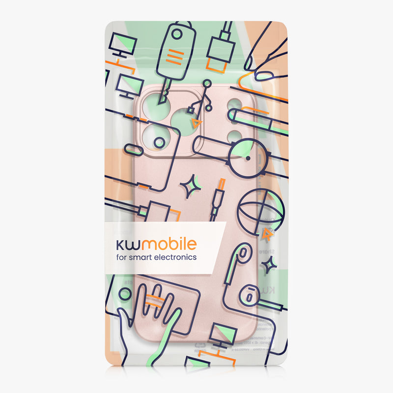 iPhone 18 Pro Max / iPhone 17 Pro Max Silikon Handyhülle metallisch KWM0000216G001C