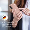 iPhone 16 Silikon Handyhülle metallisch KWM0000216I001C