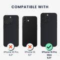 iPhone 16 Pro Max Silikon Handyhülle metallisch KWM0000216K001C