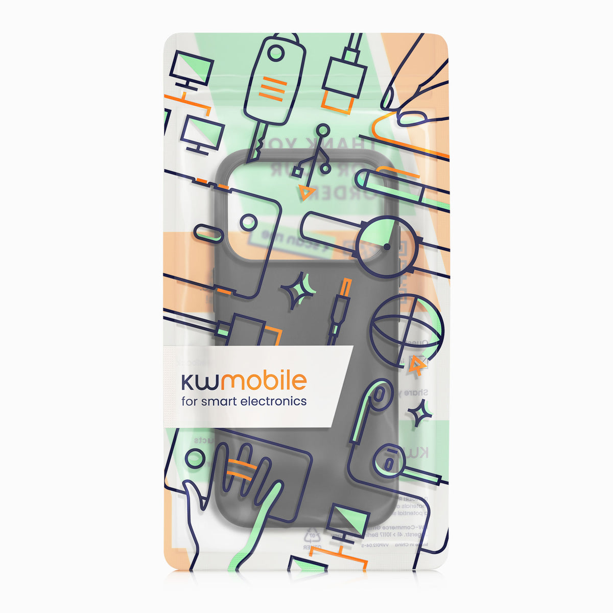 iPhone 18 Pro / iPhone 17 Pro Silikon Handyhülle KWM0000216P001C