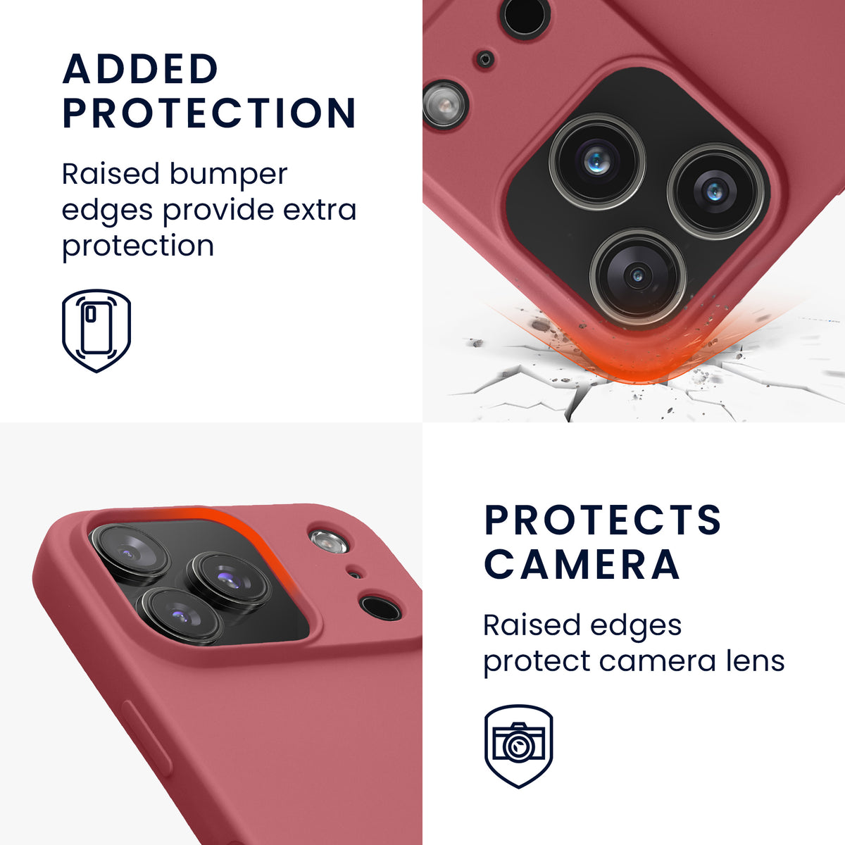 iPhone 18 Pro / iPhone 17 Pro Silikon Handyhülle KWM0000216P003C