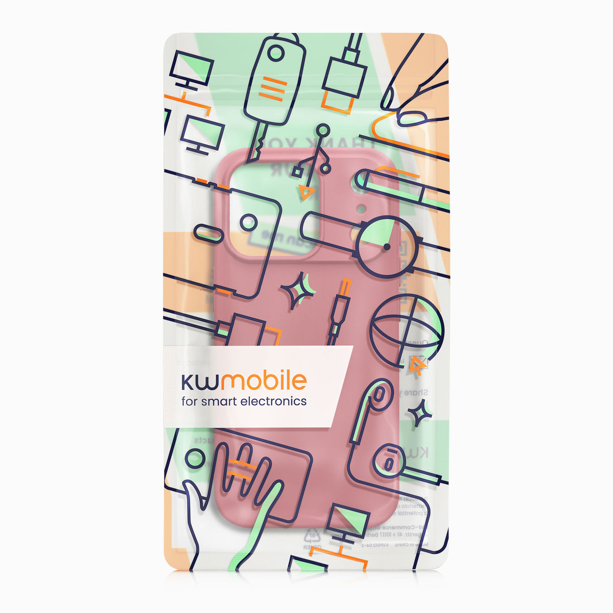 iPhone 18 Pro / iPhone 17 Pro Silikon Handyhülle KWM0000216P003C